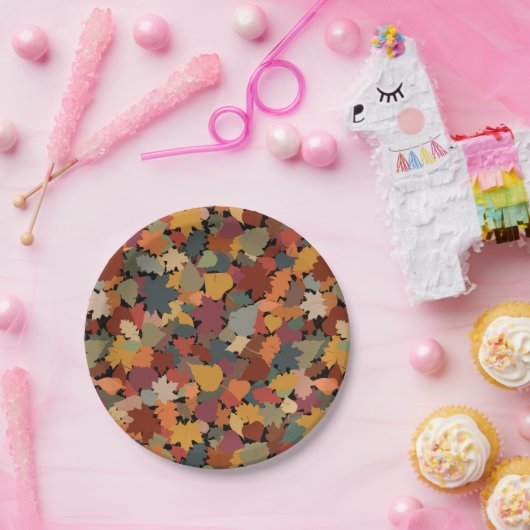 Herbst & Blätter Pappteller (Party)
