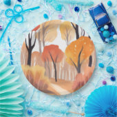 Herbst-Blätter Pappteller (Party)