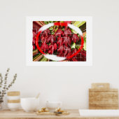 Herbst-Blätter Poster (Küche)