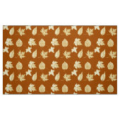Herbst-Blätter - Rostbraun und -creme Stoff (Fat Quarter (45,7 x 55,9 cm))