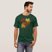 Herbst-Blätter T-Shirt (Vorne ganz)