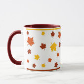 Herbst-Blätter - Tasse (Links)