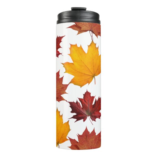 Herbst-Blätter Thermosbecher (Vorderseite)