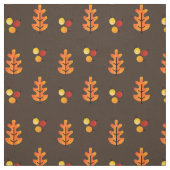 Herbst-Blätter und Beeren-Muster Stoff (Muster)