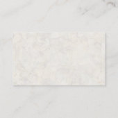 Herbst-Blätter Visitenkarte (Rückseite)