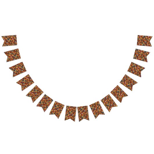 Herbst & Blätter Wimpelkette (Alle)