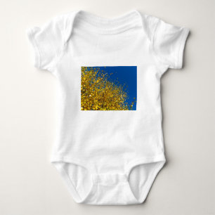Herbst-blauer Himmel Baby Strampler