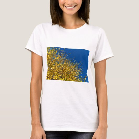 Herbst-blauer Himmel T-Shirt (Vorderseite)