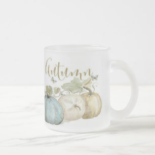 Herbst-Blauer-Kürbis-Frosted-Mug Mattglastasse