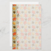 Herbst bleibt 1 Stationierung Briefpapier (Vorne/Hinten)