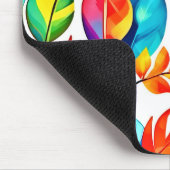 Herbst bleibt Abstrakt Mousepad (Ecke)
