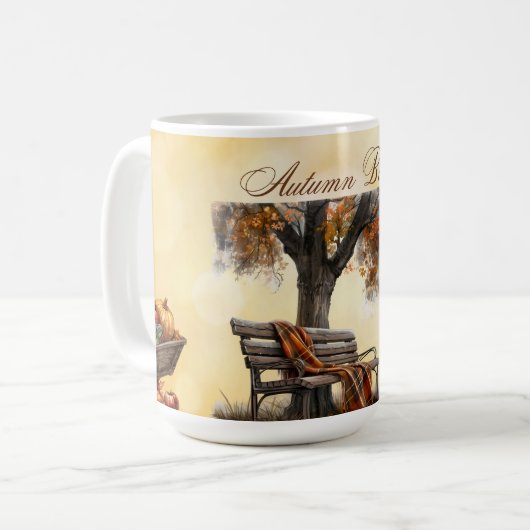 Herbst Bliss Kaffeetasse (Vorderseite Links)