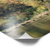 Herbst Bliss Lakeside 10x8 Fotografie Print (Ecke)