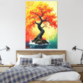 Herbst Bliss Leinwanddruck (Insitu (Schlafzimmer))