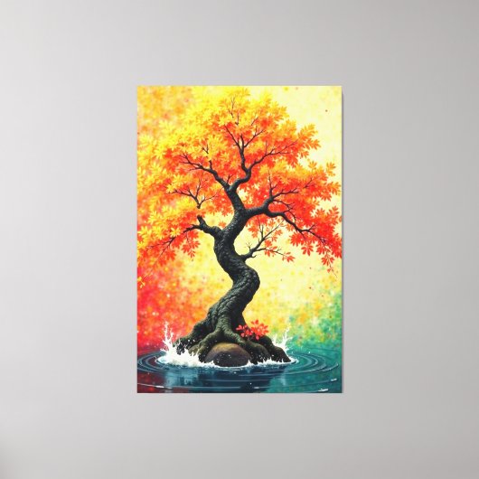 Herbst Bliss Leinwanddruck (Vorderseite)