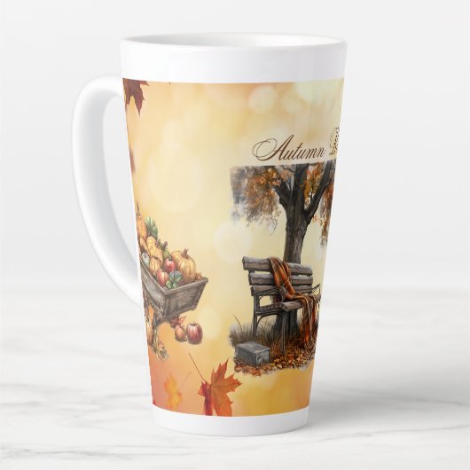 Herbst Bliss Milchtasse (Linke Ecke)