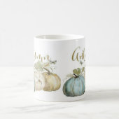 Herbst-Blue Pumpkin-Kaffee-Tasse Kaffeetasse (Mittel)