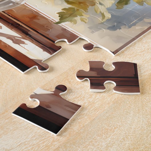 Herbst Blume Chrysanthemums Puzzle 110 Stk. 20,3 x (Seite)