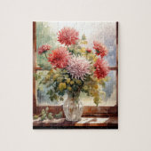 Herbst Blume Chrysanthemums Puzzle 110 Stk. 20,3 x (Vertikal)