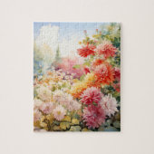 Herbst Blume Chrysanthemums Puzzle 110 Stk. 20,3 x (Vertikal)