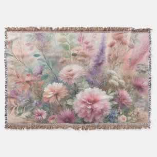 Herbst Blume in Pastellfarben Aquarellmalerei Decke