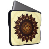 Herbst Blume Mandala...... Laptopschutzhülle (Vorne Rechts)