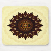 Herbst Blume Mandala...... Mousepad (Vorne)