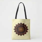 Herbst Blume Mandala...... Tasche (Vorderseite)