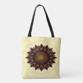 Herbst Blume Mandala...... Tasche (Rückseite)