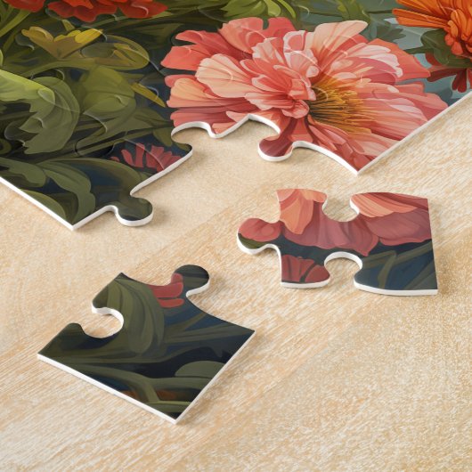 Herbst Blume Marigold Puzzle 110 Stk. 20,3 x 25,4 (Seite)