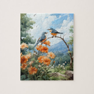 Herbst Blume Marigold Puzzle 110 Stk. 20,3 x 25,4 