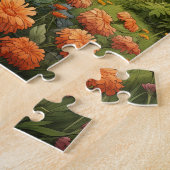 Herbst Blume Marigold Puzzle 110 Stk. 20,3 x 25,4 (Seite)