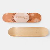 Herbst-Blume Mini-Skateboard Skateboard (Horizontal)