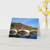 Herbst - Blume notecard Karte (Gelbe Blume)