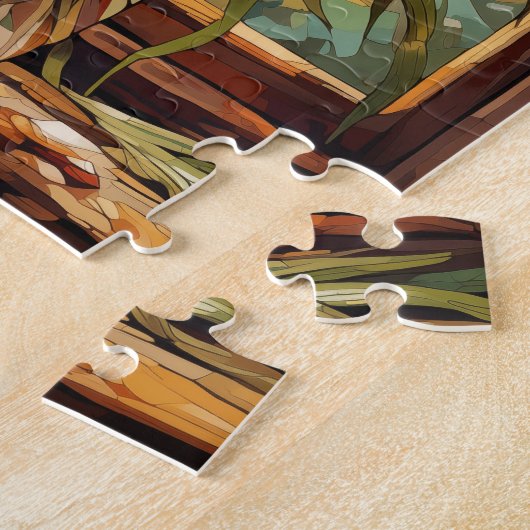 Herbst Blume Saffron Crocus Puzzle 110 Stk. 20,3 x (Seite)