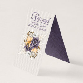 Herbst-Blume und Pampas-Gras vorbehalten Hochzeit