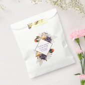 Herbst-Blume und Pampas-Grass-Hochzeit Geschenktütchen (Versiegelt)