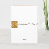 Herbst-Blumen-alles- Gute zum Karte (Rückseite)