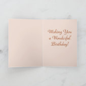 Herbst-Blumen-alles- Gute zum Karte (Innenseite)