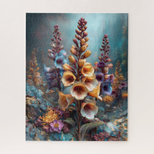 Herbst-Blumen-Puzzle Puzzle