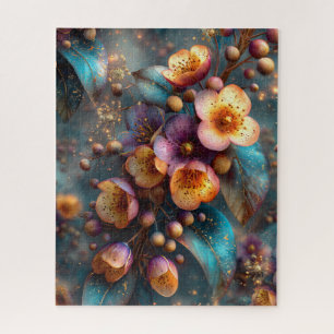 Herbst-Blumen-Puzzle Puzzle