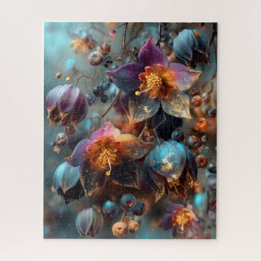Herbst-Blumen-Puzzle Puzzle (Vertikal)