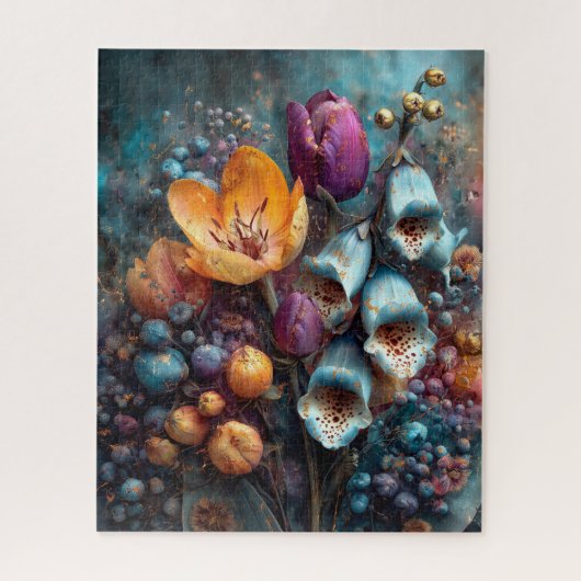 Herbst-Blumen-Puzzle Puzzle (Vertikal)