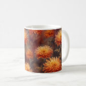 Herbst-Blumen-Tasse Kaffeetasse (VorderseiteRechts)