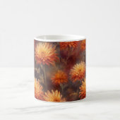 Herbst-Blumen-Tasse Kaffeetasse (Mittel)