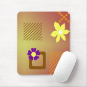 Herbst-Blüte Mousepad (Mit Mouse)