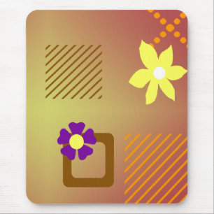 Herbst-Blüte Mousepad