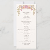 Herbst-Blütenhochzeit (Rückseite)