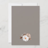 Herbst-Brautparty Einladung (Rückseite)