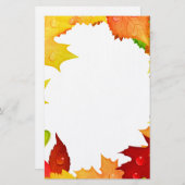 Herbst Briefpapier (Vorne/Hinten)